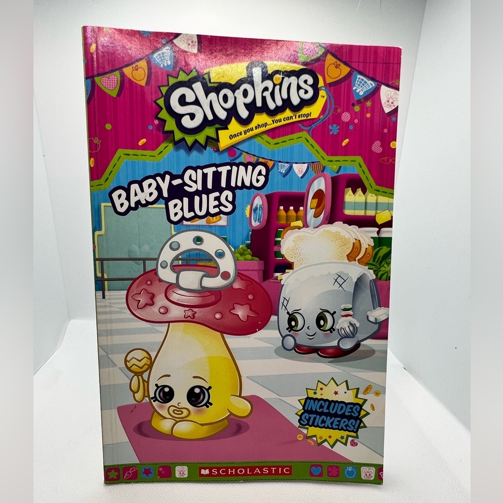 Shopkins Book with Stickers